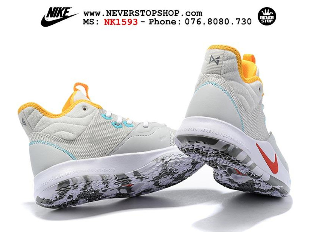 Giày Nike PG 3.0 Silver Yellow nam nữ hàng chuẩn sfake replica 1:1 real chính hãng giá rẻ tốt nhất tại NeverStopShop.com HCM