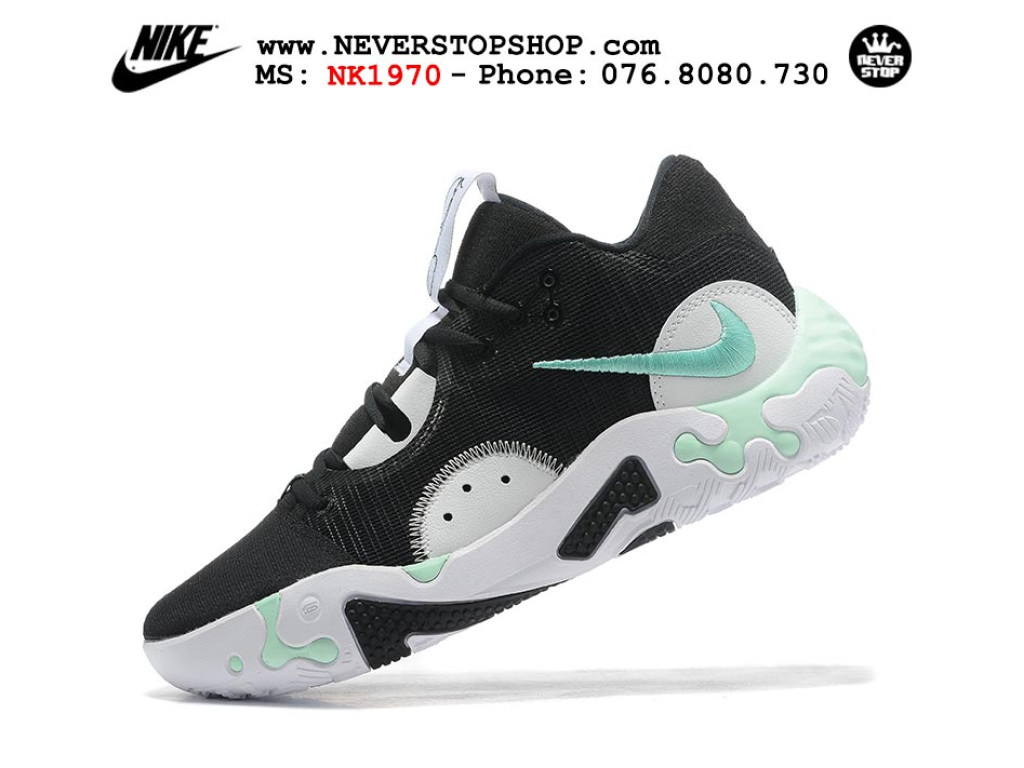 Giày bóng rổ nam Nike PG 6.0 Đen Xanh sfake replica 1:1 authentic chính hãng giá rẻ tốt nhất tại NeverStopShop.com HCM