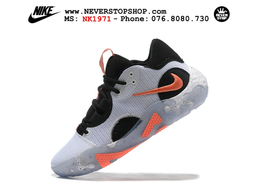 Giày bóng rổ nam Nike PG 6.0 Đen Trắng Hồng sfake replica 1:1 authentic chính hãng giá rẻ tốt nhất tại NeverStopShop.com HCM