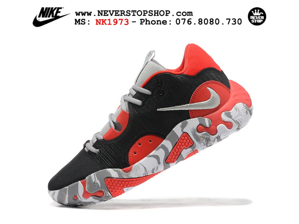 Giày bóng rổ nam Nike PG 6.0 Đỏ Đen sfake replica 1:1 authentic chính hãng giá rẻ tốt nhất tại NeverStopShop.com HCM