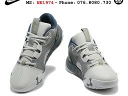 Giày bóng rổ nam Nike PG 6.0 Xám Xanh sfake replica 1:1 authentic chính hãng giá rẻ tốt nhất tại NeverStopShop.com HCM