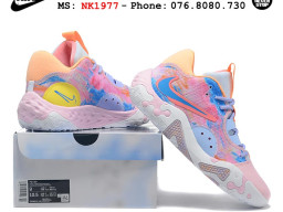 Giày bóng rổ nam Nike PG 6.0 Hồng Xanh sfake replica 1:1 authentic chính hãng giá rẻ tốt nhất tại NeverStopShop.com HCM