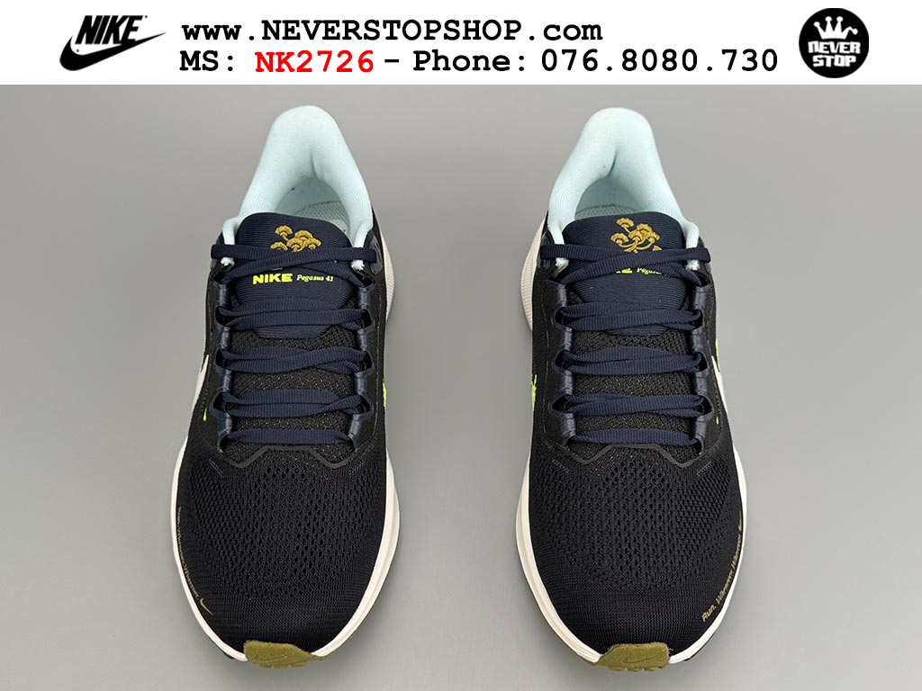 Giày chạy bộ nam nữ Nike Pegasus 41 Đen Trắng Vàng nam nữ chuyên thể thao replica 1:1 like auth real chính hãng giá rẻ tốt nhất tại NeverStopShop.com HCM
