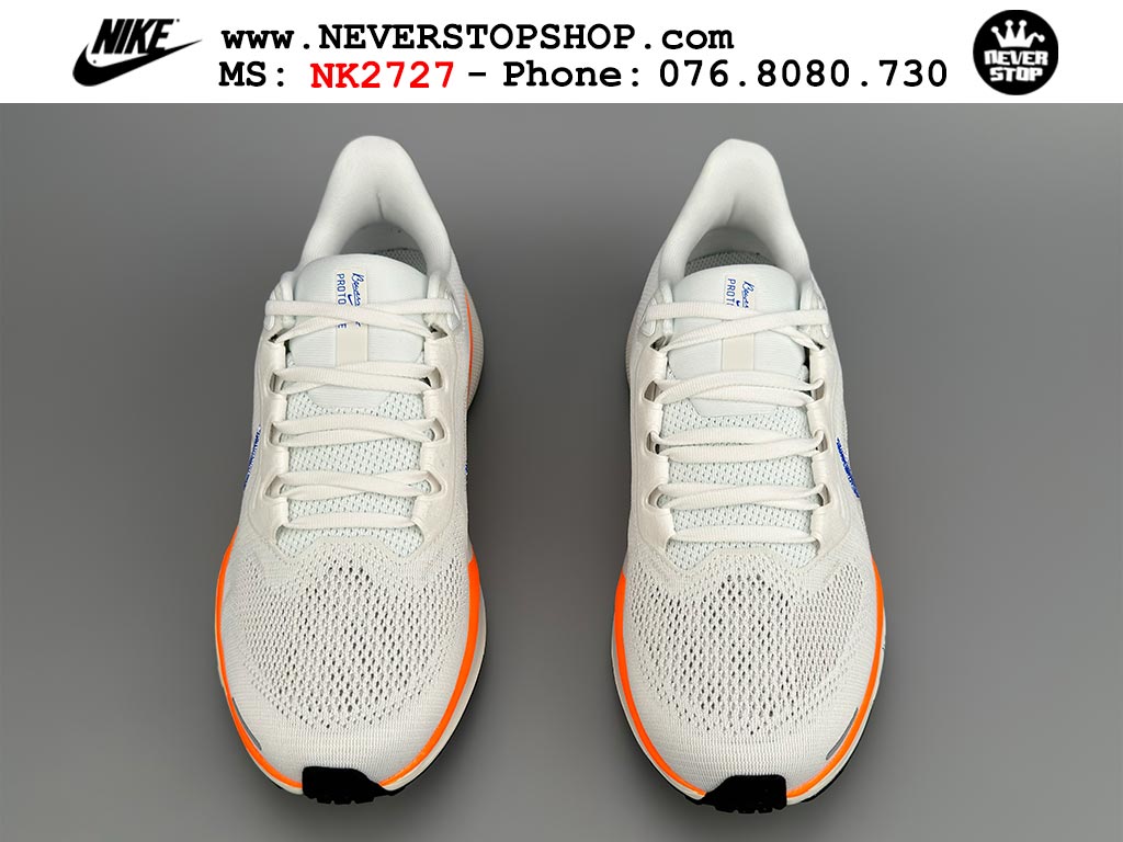 Giày chạy bộ nam nữ Nike Pegasus 41 Trắng Cam nam nữ chuyên thể thao replica 1:1 like auth real chính hãng giá rẻ tốt nhất tại NeverStopShop.com HCM