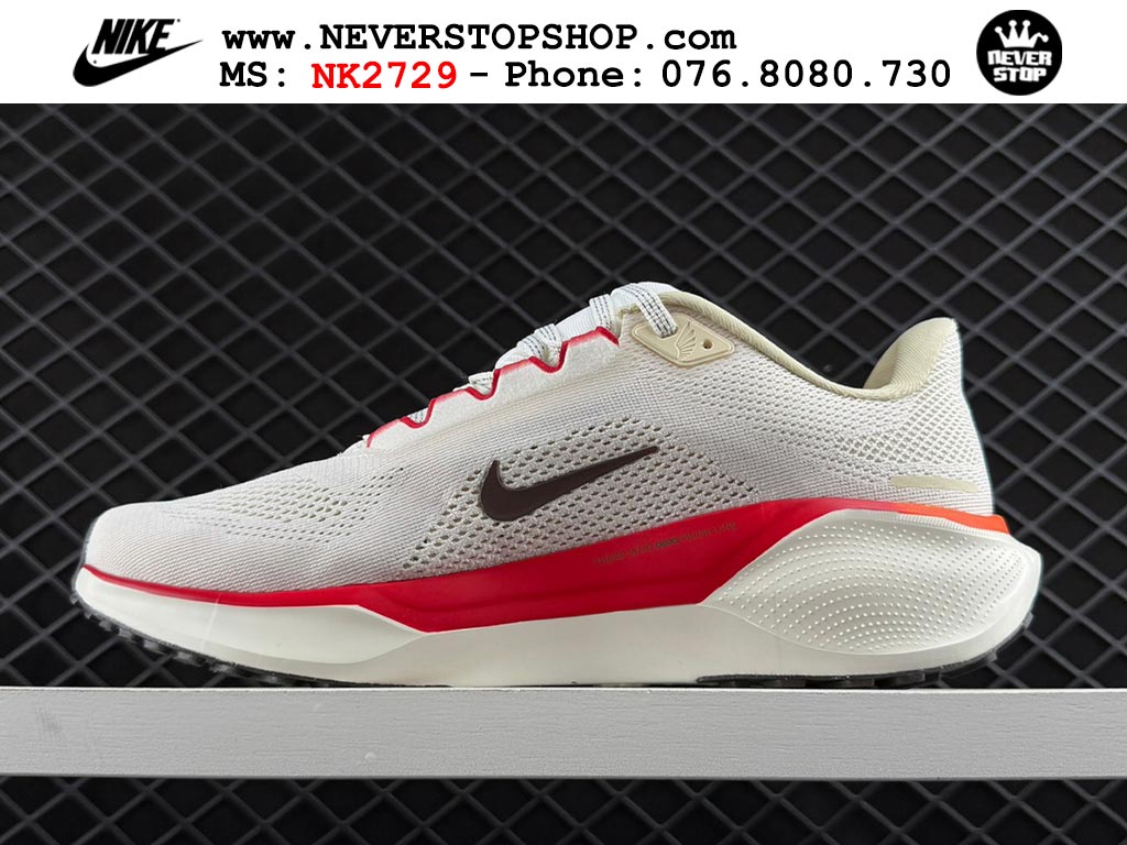 Giày chạy bộ nam nữ Nike Pegasus 41 Trắng Đỏ nam nữ chuyên thể thao replica 1:1 like auth real chính hãng giá rẻ tốt nhất tại NeverStopShop.com HCM