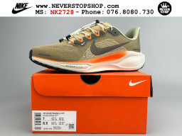 Giày chạy bộ nam nữ Nike Pegasus 41 Nâu Cam nam nữ chuyên thể thao replica 1:1 like auth real chính hãng giá rẻ tốt nhất tại NeverStopShop.com HCM