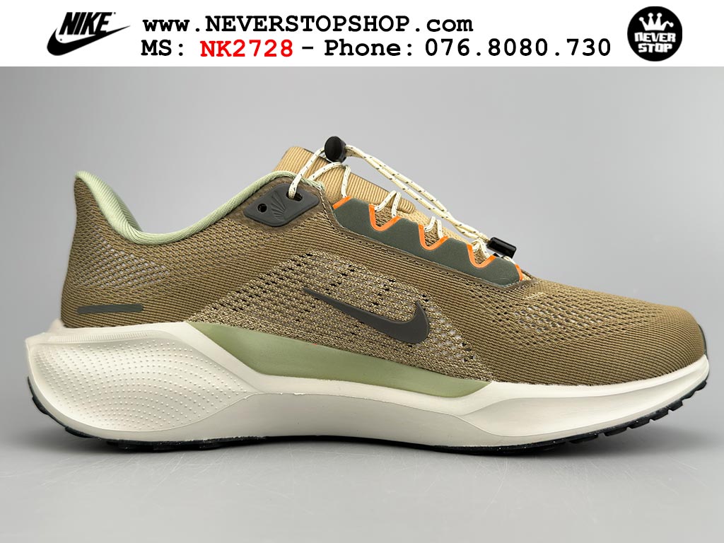 Giày chạy bộ nam nữ Nike Pegasus 41 Nâu Cam nam nữ chuyên thể thao replica 1:1 like auth real chính hãng giá rẻ tốt nhất tại NeverStopShop.com HCM