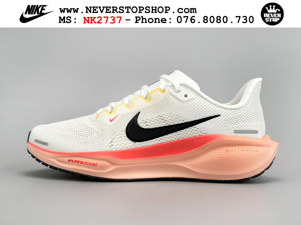 Giày chạy bộ nam nữ Nike Pegasus 41 Trắng Cam nam nữ chuyên thể thao replica 1:1 like auth real chính hãng giá rẻ tốt nhất tại NeverStopShop.com HCM