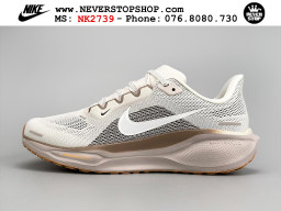 Giày chạy bộ nam nữ Nike Pegasus 41 Trắng Nâu nam nữ chuyên thể thao replica 1:1 like auth real chính hãng giá rẻ tốt nhất tại NeverStopShop.com HCM