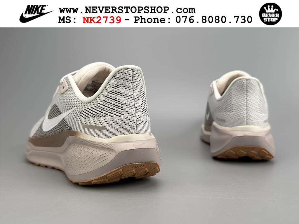 Giày chạy bộ nam nữ Nike Pegasus 41 Trắng Nâu nam nữ chuyên thể thao replica 1:1 like auth real chính hãng giá rẻ tốt nhất tại NeverStopShop.com HCM