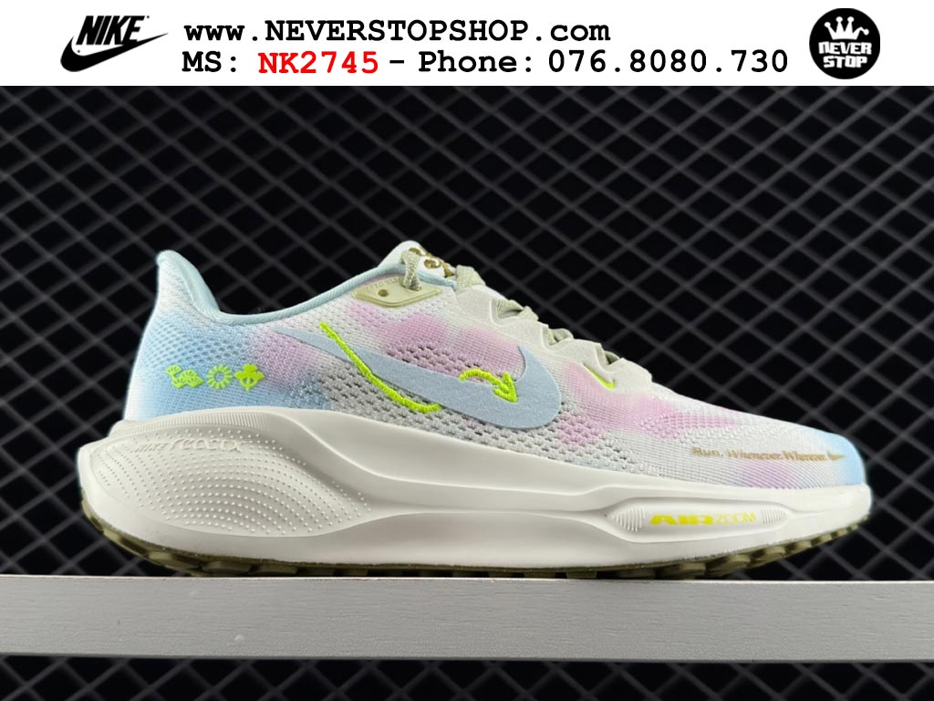 Giày chạy bộ nam nữ Nike Pegasus 41 Trắng Xanh Da Trời nam nữ chuyên thể thao replica 1:1 like auth real chính hãng giá rẻ tốt nhất tại NeverStopShop.com HCM