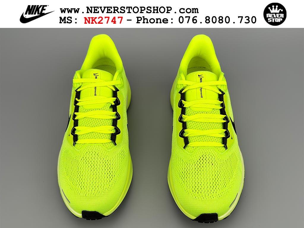 Giày chạy bộ nam nữ Nike Pegasus 41 Đen Xanh Neon nam nữ chuyên thể thao replica 1:1 like auth real chính hãng giá rẻ tốt nhất tại NeverStopShop.com HCM