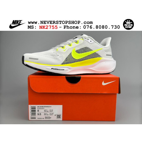 Nike Pegasus 41 White Grey Volt