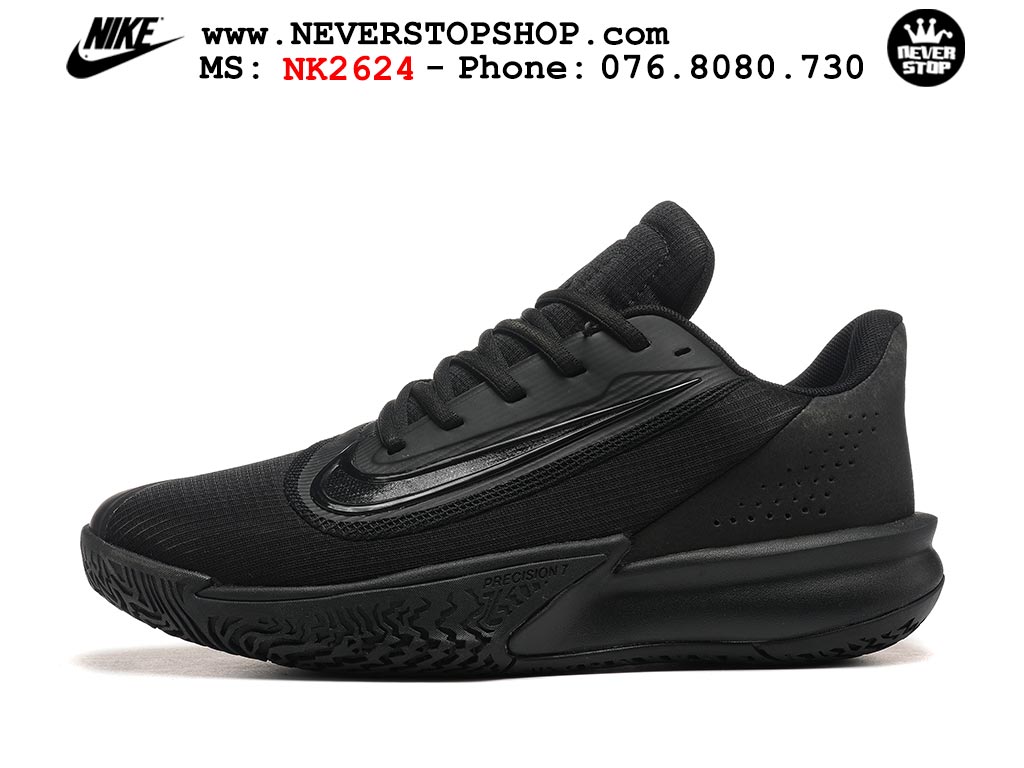 Giày thể thao Nike Precision 7 Đen Full nam nữ hàng siêu cấp rep 1:1 chuẩn real chính hãng giá rẻ tốt nhất tại NeverStopShop.com  