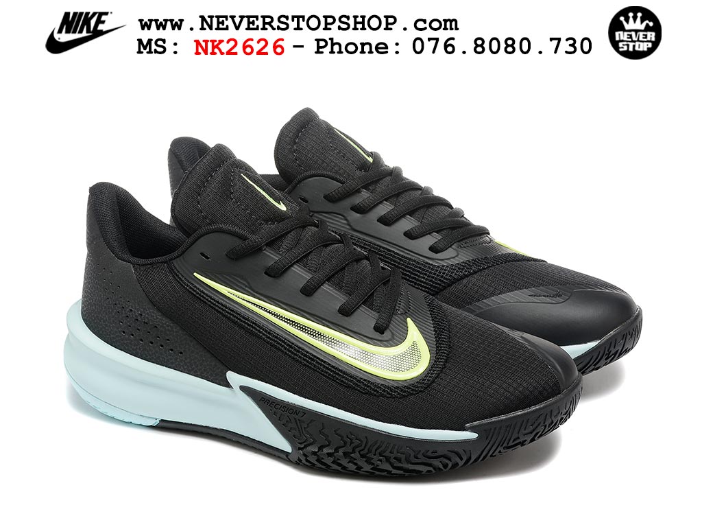 Giày thể thao Nike Precision 7 Đen Xanh Dương nam nữ hàng siêu cấp rep 1:1 chuẩn real chính hãng giá rẻ tốt nhất tại NeverStopShop.com  