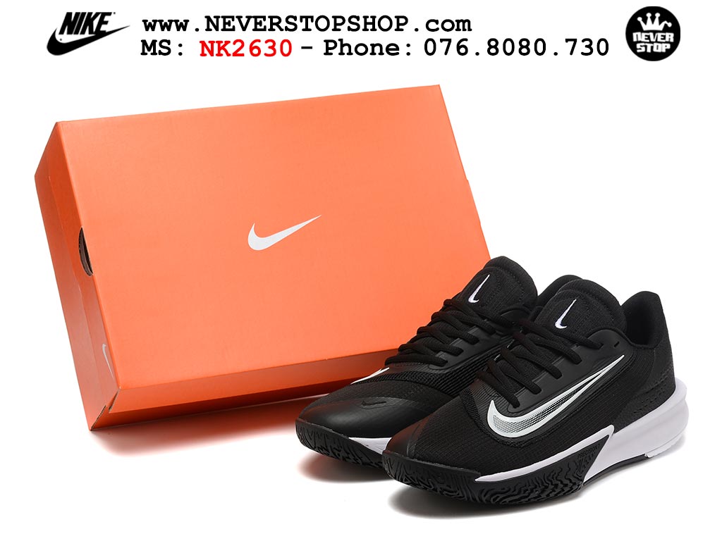 Giày thể thao Nike Precision 7 Đen Trắng nam nữ hàng siêu cấp rep 1:1 chuẩn real chính hãng giá rẻ tốt nhất tại NeverStopShop.com  