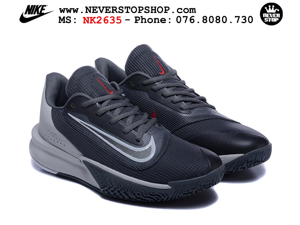 Giày thể thao Nike Precision 7 Xám nam nữ hàng siêu cấp rep 1:1 chuẩn real chính hãng giá rẻ tốt nhất tại NeverStopShop.com  