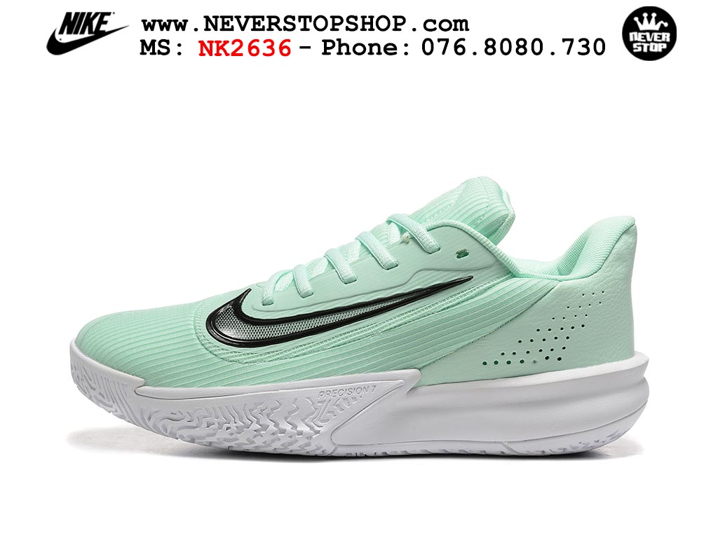 Giày thể thao Nike Precision 7 Xanh Trắng nam nữ hàng siêu cấp rep 1:1 chuẩn real chính hãng giá rẻ tốt nhất tại NeverStopShop.com  