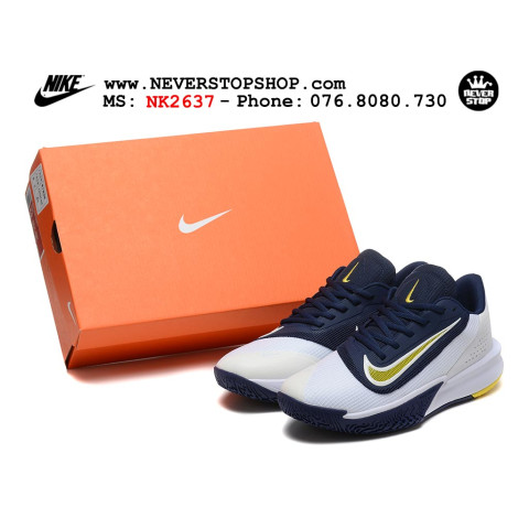 Nike Precision 7 Navy White Gold