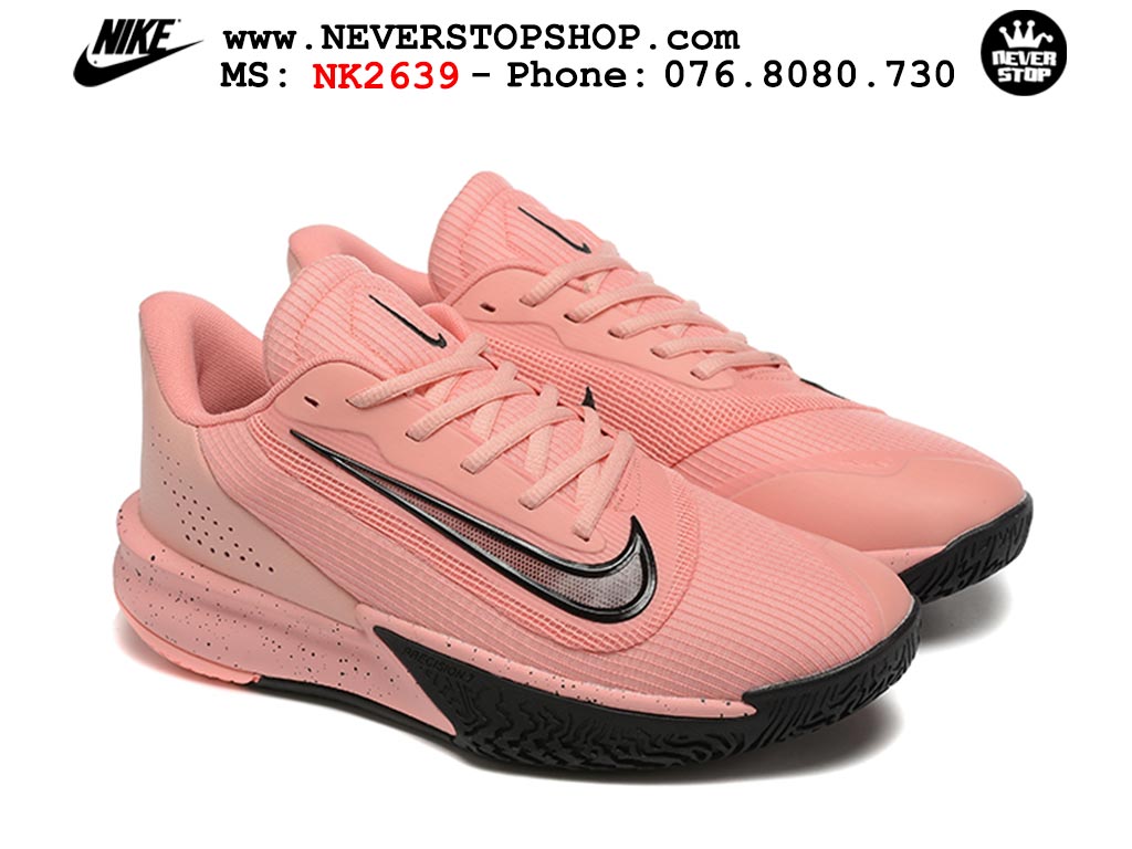 Giày thể thao Nike Precision 7 Hồng Đen nam nữ hàng siêu cấp rep 1:1 chuẩn real chính hãng giá rẻ tốt nhất tại NeverStopShop.com  