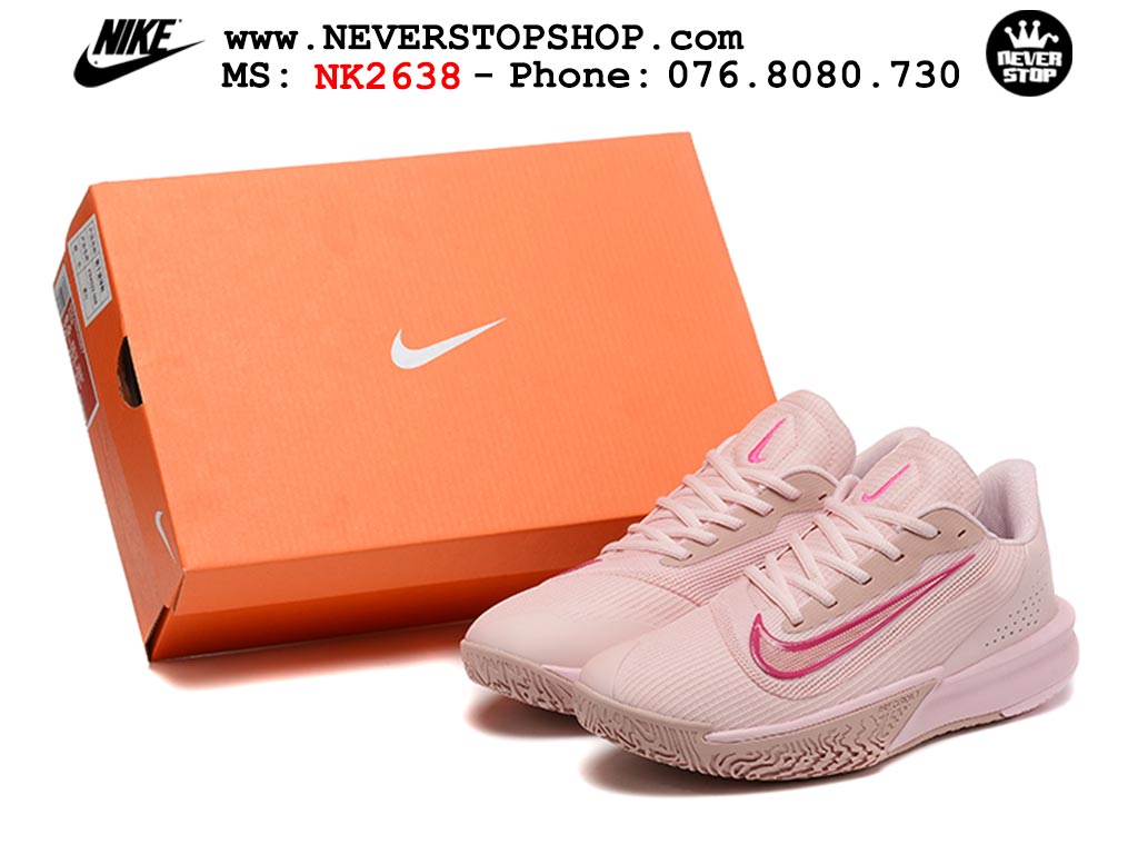 Giày thể thao Nike Precision 7 Hồng nam nữ hàng siêu cấp rep 1:1 chuẩn real chính hãng giá rẻ tốt nhất tại NeverStopShop.com  