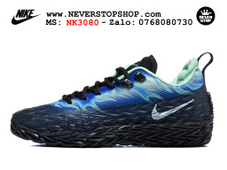 Giày bóng rổ outdoor Nike ST Charge Đen Xanh replica 1:1 siêu cấp real chính hãng giá rẻ tốt nhất tại NeverStopShop.com HCM
