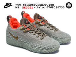 Giày bóng rổ outdoor Nike ST Charge Xám Đỏ replica 1:1 siêu cấp real chính hãng giá rẻ tốt nhất tại NeverStopShop.com HCM