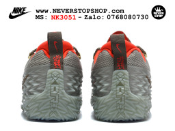Giày bóng rổ outdoor Nike ST Charge Xám Đỏ replica 1:1 siêu cấp real chính hãng giá rẻ tốt nhất tại NeverStopShop.com HCM
