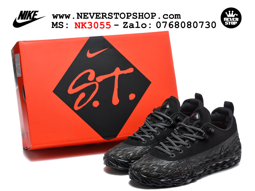 Giày bóng rổ outdoor Nike ST Charge Đen replica 1:1 siêu cấp real chính hãng giá rẻ tốt nhất tại NeverStopShop.com HCM