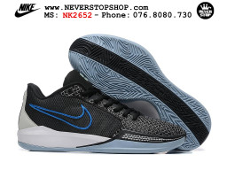 Giày bóng rổ cổ thấp Nike Sabrina 1 Đen Xanh Dương indoor outdoor chuẩn replica 1:1 best batch như real chính hãng giá rẻ tốt nhất tại NeverStop Sneaker Shop HCM