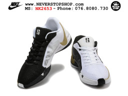 Giày bóng rổ cổ thấp Nike Sabrina 1 Trắng Đen indoor outdoor chuẩn replica 1:1 best batch như real chính hãng giá rẻ tốt nhất tại NeverStop Sneaker Shop HCM