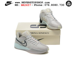 Giày bóng rổ cổ thấp Nike Sabrina 1 Xám Xanh Da Trời indoor outdoor chuẩn replica 1:1 best batch như real chính hãng giá rẻ tốt nhất tại NeverStop Sneaker Shop HCM