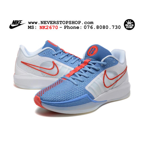 Nike Sabrina 1 White Blue Red