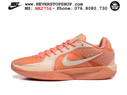 Giày bóng rổ cổ thấp Nike Sabrina 2 Cam Trắng indoor outdoor chuẩn replica 1:1 best batch như real chính hãng giá rẻ tốt nhất tại NeverStop Sneaker Shop HCM