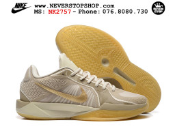 Giày bóng rổ outdoor Nike Sabrina 2 Be Xám nhẹ êm thoáng khí đế chống mòn bám rít sân giá tốt tại NeverStop Basketball Sneaker Shop Giày bóng rổ cổ thấp Nike Sabrina 2 Be Xám indoor outdoor chuẩn replica 1:1 best batch như real chính hãng giá rẻ tốt nhất tại NeverStop Sneaker Shop HCM