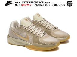 Giày bóng rổ outdoor Nike Sabrina 2 Be Xám nhẹ êm thoáng khí đế chống mòn bám rít sân giá tốt tại NeverStop Basketball Sneaker Shop Giày bóng rổ cổ thấp Nike Sabrina 2 Be Xám indoor outdoor chuẩn replica 1:1 best batch như real chính hãng giá rẻ tốt nhất tại NeverStop Sneaker Shop HCM