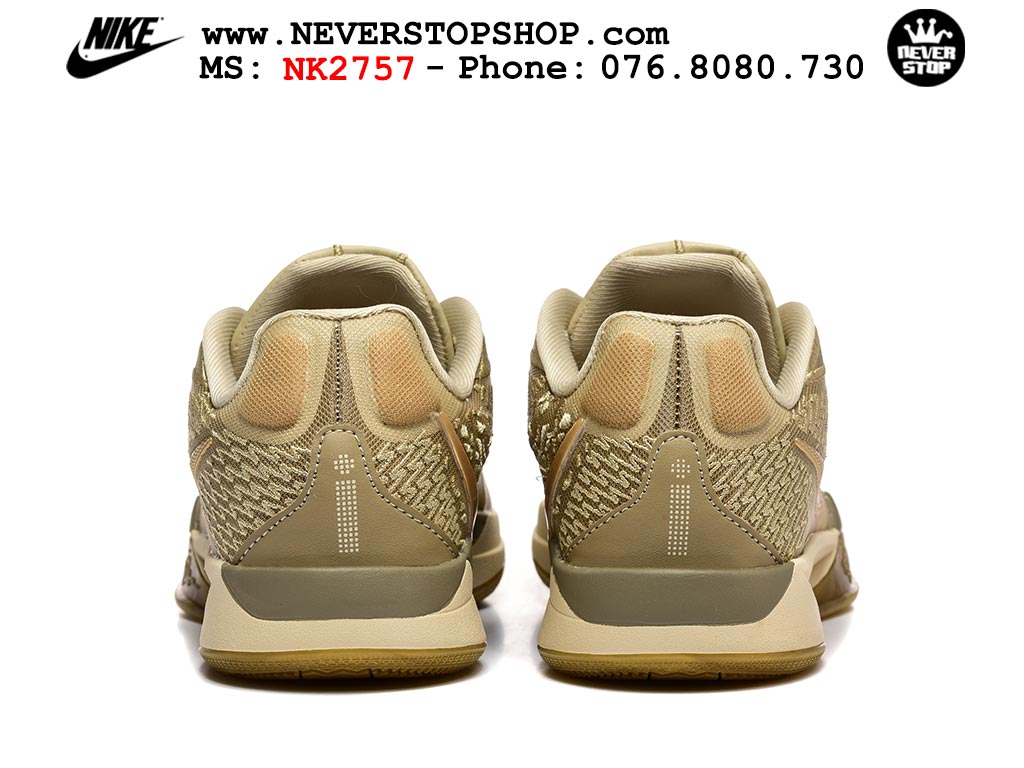 Giày bóng rổ outdoor Nike Sabrina 2 Vàng Gold nhẹ êm thoáng khí đế chống mòn bám rít sân giá tốt tại NeverStop Basketball Sneaker Shop Giày bóng rổ cổ thấp Nike Sabrina 2 Vàng Gold indoor outdoor chuẩn replica 1:1 best batch như real chính hãng giá rẻ tốt nhất tại NeverStop Sneaker Shop HCM