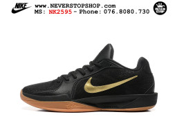 Giày bóng rổ cổ thấp Nike Sabrina 2 Đen Vàng indoor outdoor chuẩn replica 1:1 best batch như real chính hãng giá rẻ tốt nhất tại NeverStop Sneaker Shop HCM