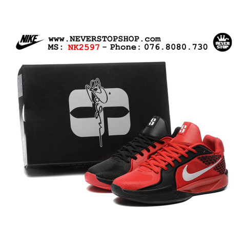 Nike Sabrina 2 Black Red Mismatch