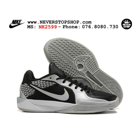 Nike Sabrina 2 Black Silver 2