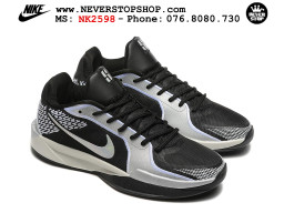 Giày bóng rổ cổ thấp Nike Sabrina 2 Đen Xám indoor outdoor chuẩn replica 1:1 best batch như real chính hãng giá rẻ tốt nhất tại NeverStop Sneaker Shop HCM