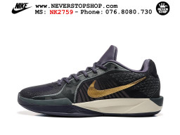 Giày bóng rổ cổ thấp Nike Sabrina 2 Tím Đen indoor outdoor chuẩn replica 1:1 best batch như real chính hãng giá rẻ tốt nhất tại NeverStop Sneaker Shop HCM