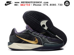 Giày bóng rổ cổ thấp Nike Sabrina 2 Tím Đen indoor outdoor chuẩn replica 1:1 best batch như real chính hãng giá rẻ tốt nhất tại NeverStop Sneaker Shop HCM