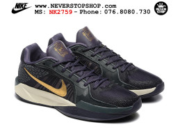 Giày bóng rổ cổ thấp Nike Sabrina 2 Tím Đen indoor outdoor chuẩn replica 1:1 best batch như real chính hãng giá rẻ tốt nhất tại NeverStop Sneaker Shop HCM