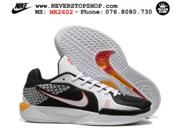 Giày bóng rổ cổ thấp Nike Sabrina 2 Đen Trắng indoor outdoor chuẩn replica 1:1 best batch như real chính hãng giá rẻ tốt nhất tại NeverStop Sneaker Shop HCM