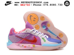 Giày bóng rổ outdoor Nike Sabrina 2 Tím Hồng nhẹ êm thoáng khí đế chống mòn bám rít sân giá tốt tại NeverStop Basketball Sneaker Shop Giày bóng rổ cổ thấp Nike Sabrina 2 Tím Hồng indoor outdoor chuẩn replica 1:1 best batch như real chính hãng giá rẻ tốt nhất tại NeverStop Sneaker Shop HCM