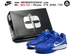 Giày bóng rổ outdoor Nike Sabrina 2 Xanh Dương Trắng nhẹ êm thoáng khí đế chống mòn bám rít sân giá tốt tại NeverStop Basketball Sneaker Shop Giày bóng rổ cổ thấp Nike Sabrina 2 Xanh Dương Trắng indoor outdoor chuẩn replica 1:1 best batch như real chính hãng giá rẻ tốt nhất tại NeverStop Sneaker Shop HCM