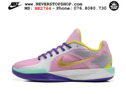 Giày bóng rổ cổ thấp Nike Sabrina 2 Hồng Tím indoor outdoor chuẩn replica 1:1 best batch như real chính hãng giá rẻ tốt nhất tại NeverStop Sneaker Shop HCM