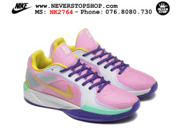 Giày bóng rổ cổ thấp Nike Sabrina 2 Hồng Tím indoor outdoor chuẩn replica 1:1 best batch như real chính hãng giá rẻ tốt nhất tại NeverStop Sneaker Shop HCM