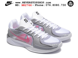 Giày bóng rổ outdoor Nike Sabrina 2 Xám Hồng nhẹ êm thoáng khí đế chống mòn bám rít sân giá tốt tại NeverStop Basketball Sneaker Shop Giày bóng rổ cổ thấp Nike Sabrina 2 Xám Hồng indoor outdoor chuẩn replica 1:1 best batch như real chính hãng giá rẻ tốt nhất tại NeverStop Sneaker Shop HCM